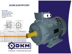 Silnik elektryczny 1 fazowy ML 71 1-4 0,37kW 1400 71B3 (14/łapy)