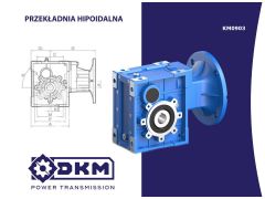 Przekładnia Hipoidalna KM0903 1/50 80B14 (19/120)DØ35